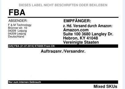 FBA標(biāo)簽