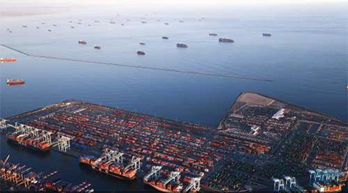 美國(guó)洛杉磯塞港