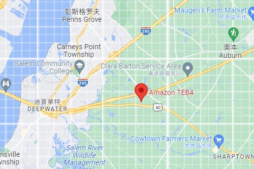 TEB4倉庫地址：747 Courses Landing Rd, Penns Grove, NJ 08069

